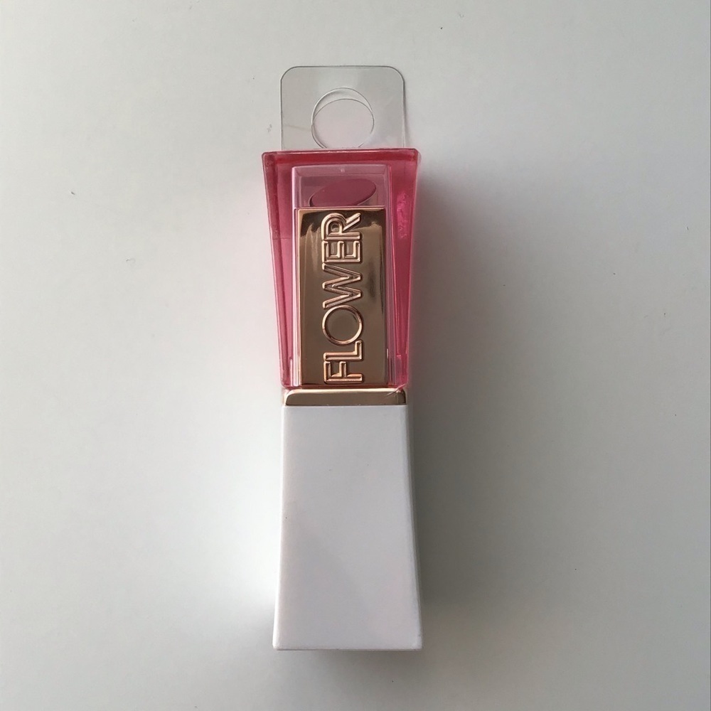 FLOWER Lipstick by Drew NEW Petal to the Metal LB1 Berry Pink Lip Butter Pretty - Picture 2 of 13